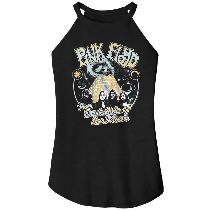 PINK FLOYD Rocker Tank, Pink Floyd Space Pyramid playful tank top