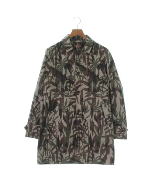 ASPESI Soutien collar coats Sequined Lace Ribbed