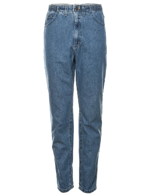 Lee High Waist Denim Trousers - W26 L33 Trousers Occasion Special