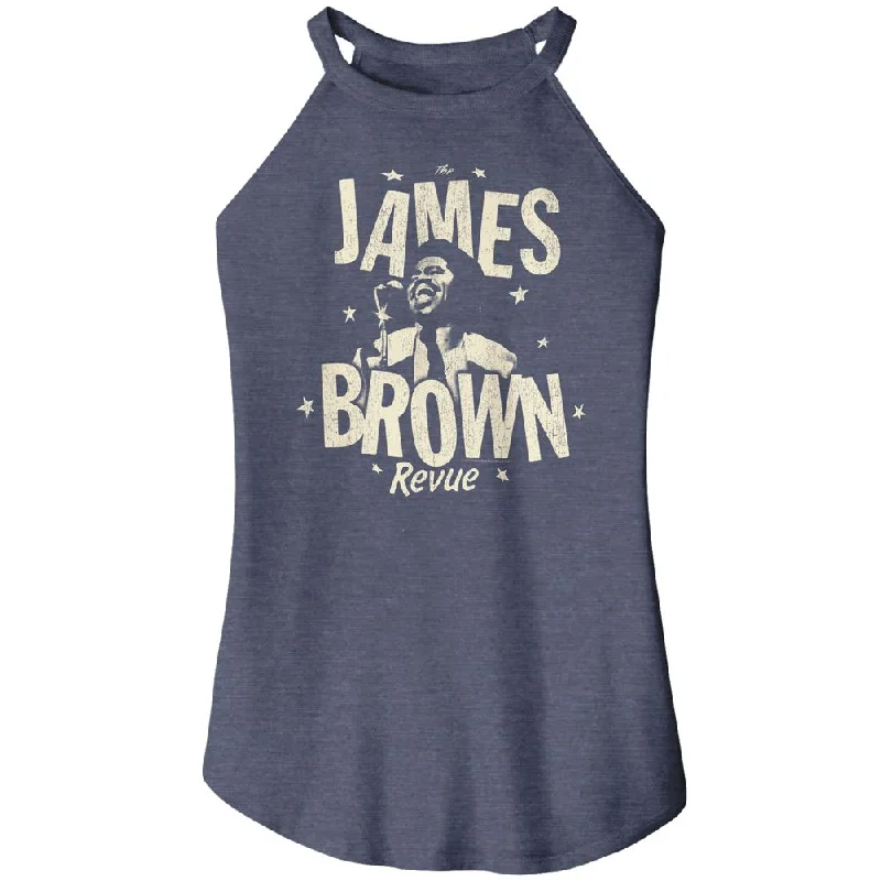 JAMES BROWN Rocker Tank Top, Monochrome Revue yoga tank top