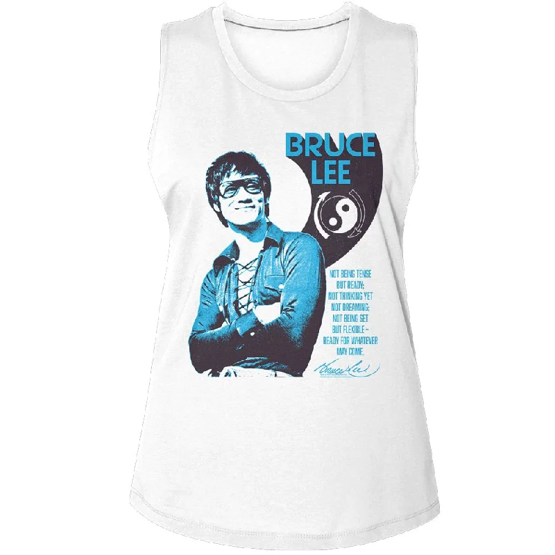 BRUCE LEE Ladies Tank Top, Ready black tank top