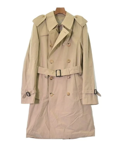 AQUASCUTUM Trench coats Rayon Velvet Corduroy