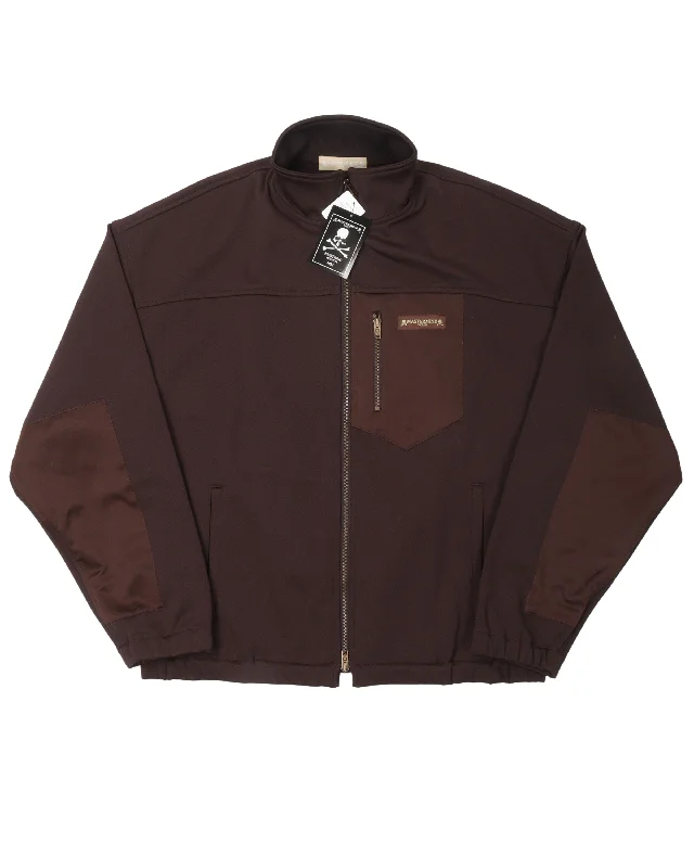 Color Block Jacket Wool Jacket Cashmere Jacket Tweed Jacket