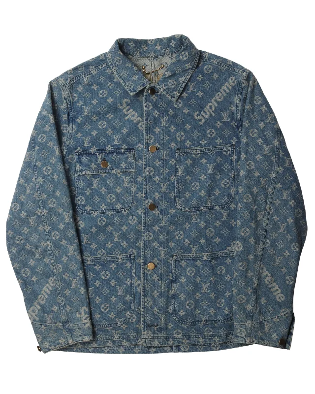 Supreme Chore Jacket One-Shoulder Jacket Off-the-Shoulder Jacket Asymmetrical Jacket Supreme Chore Jacket One-Shoulder Jacket Off-the-Shoulder Jacket Asymmetrical Jacket