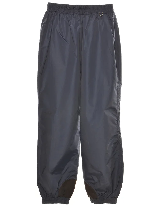 Columbia Navy Classic Ski Trousers - W27 Trousers Harem Relaxed Fit