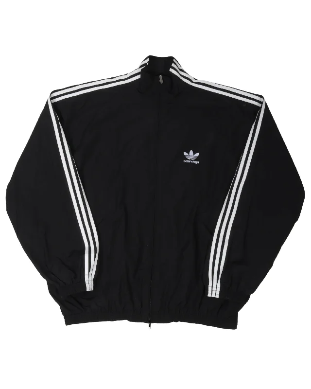 Adidas Track Jacket Welt Pockets Slit Pockets Flap Pockets
