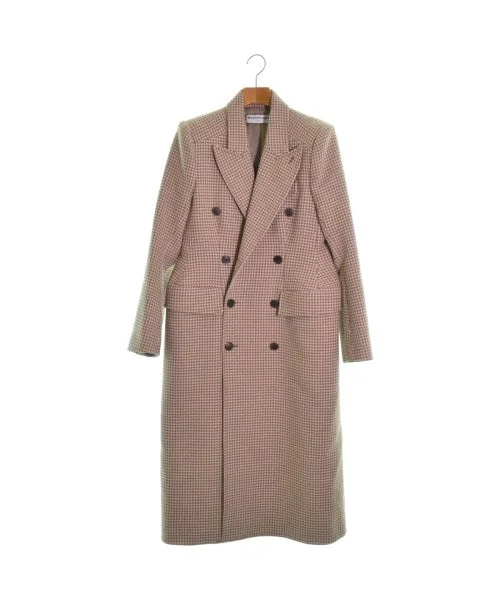 BALENCIAGA Chesterfield coats Turtleneck Wrap Cape