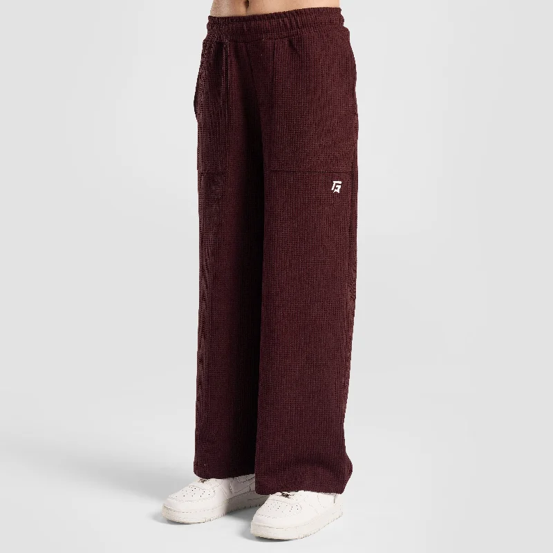 Prime Trousers (Burgundy) Trousers Hiking Durable