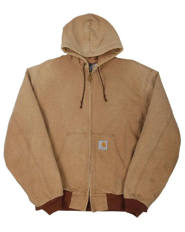 Carhartt Hooded Jacket Denim Jacket Leather Jacket Suede Jacket