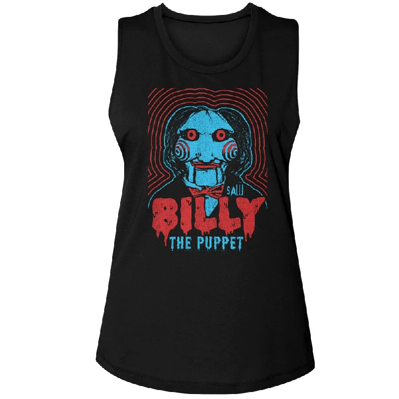SAW Tank Top, Saw Bad Aura mesh tank top
