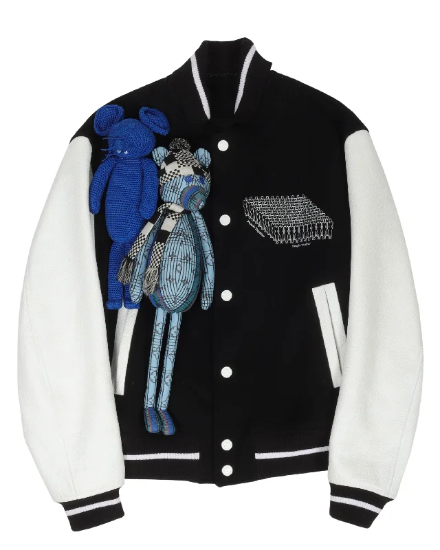 Puppet Baseball Jacket Zip Front Button Front Snap Front