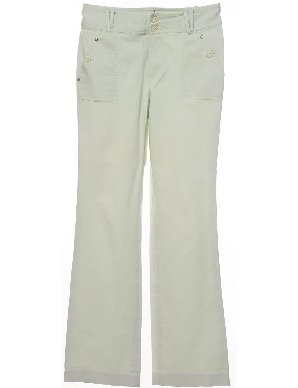 Light Green Trousers - W28 L30 Trousers Recommended Stylist