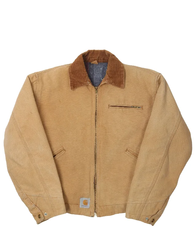Carhartt Blanket Lined Detroit Jacket Fleece Jacket Down Jacket Parka