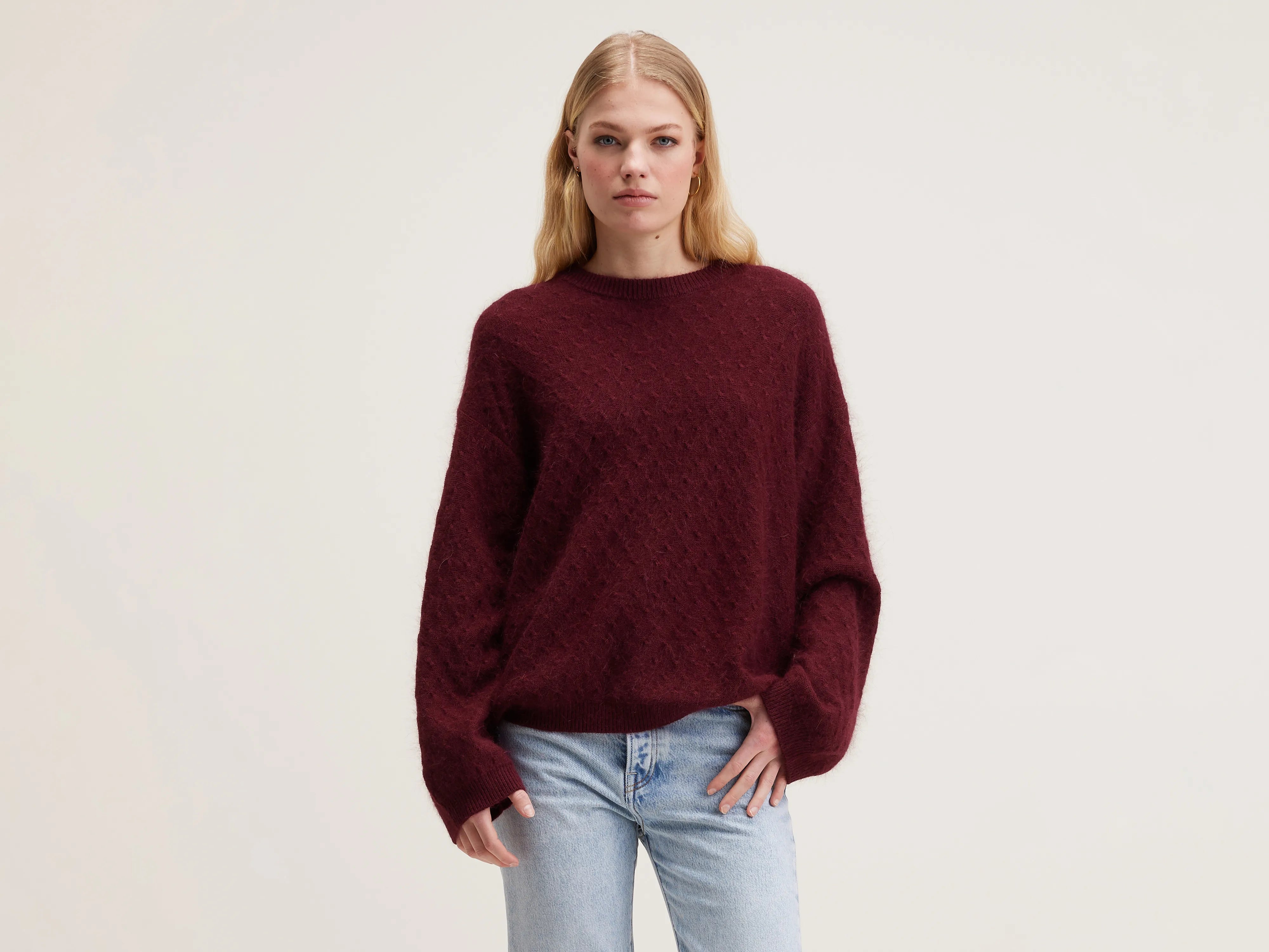 Dionie round-neck sweater (242 / W / CUBERDON) Bright Pastel Dark