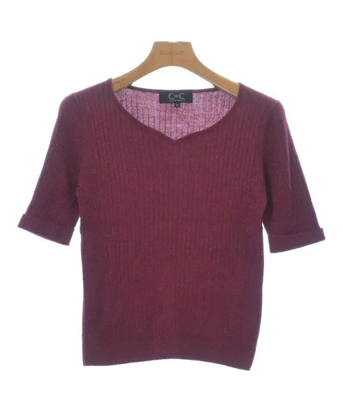 COUP DE CHANCE Sweaters Hooded Caped Shawl Collar