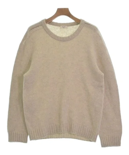CELINE Sweaters Notch Collar Peter Pan Collar Cowl Neck