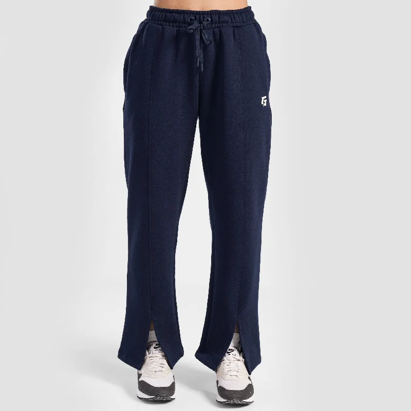 Therma Flow Regular Trouser (Navy) Trousers trendy modern
