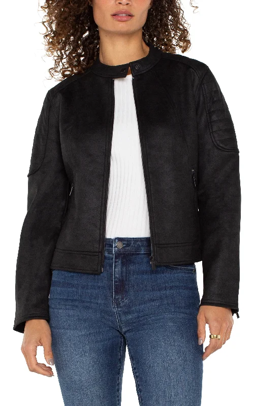 Liverpool Biker Jacket (Black) Notch Collar Jacket Peter Pan Collar Jacket Cowl Neck Jacket Liverpool Biker Jacket (Black) Notch Collar Jacket Peter Pan Collar Jacket Cowl Neck Jacket