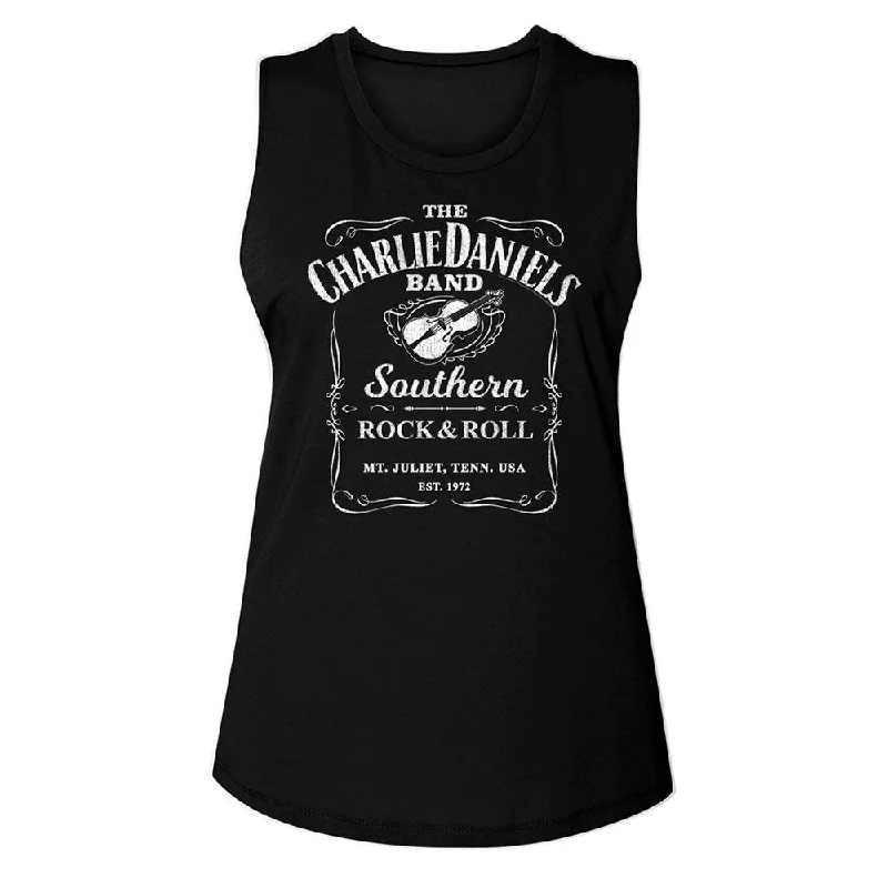 CHARLIE DANIELS BAND Tank Top, Cdb Label basic tank top