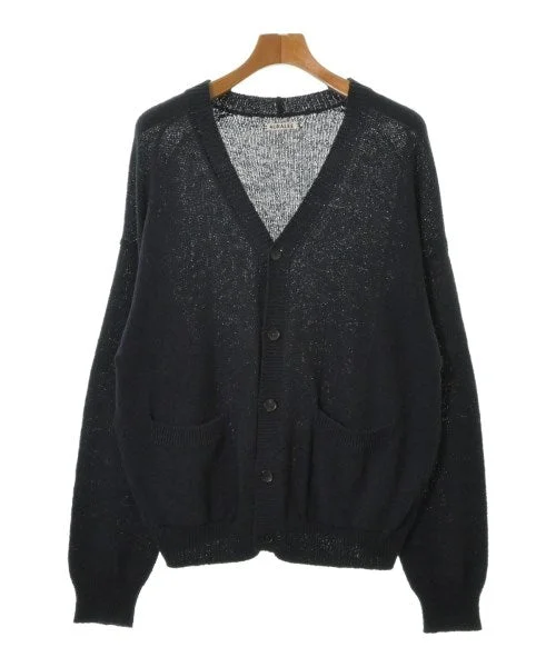 AURALEE Cardigans Collared Crew Neck Turtle Neck