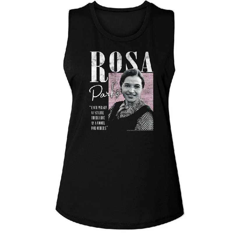 ROSA PARKS Tank Top, Model For Others neon tank top