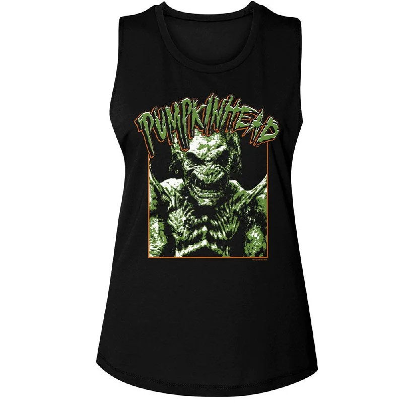 PUMPKINHEAD Tank Top, Photo And Logo flexible tank top