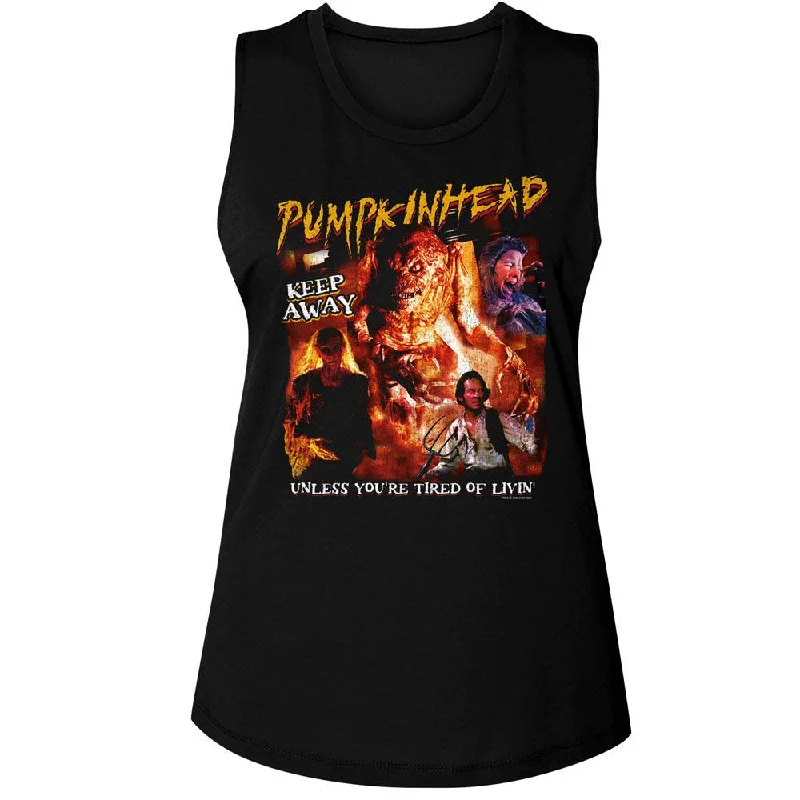 PUMPKINHEAD Tank Top, Collage loose fit tank