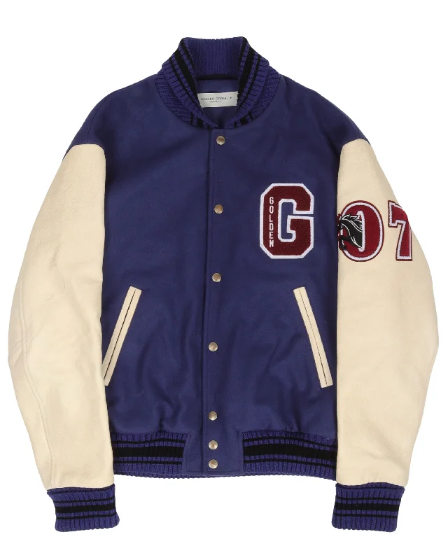 Varsity Jacket Collared Jacket Crew Neck Jacket Turtle Neck Jacket