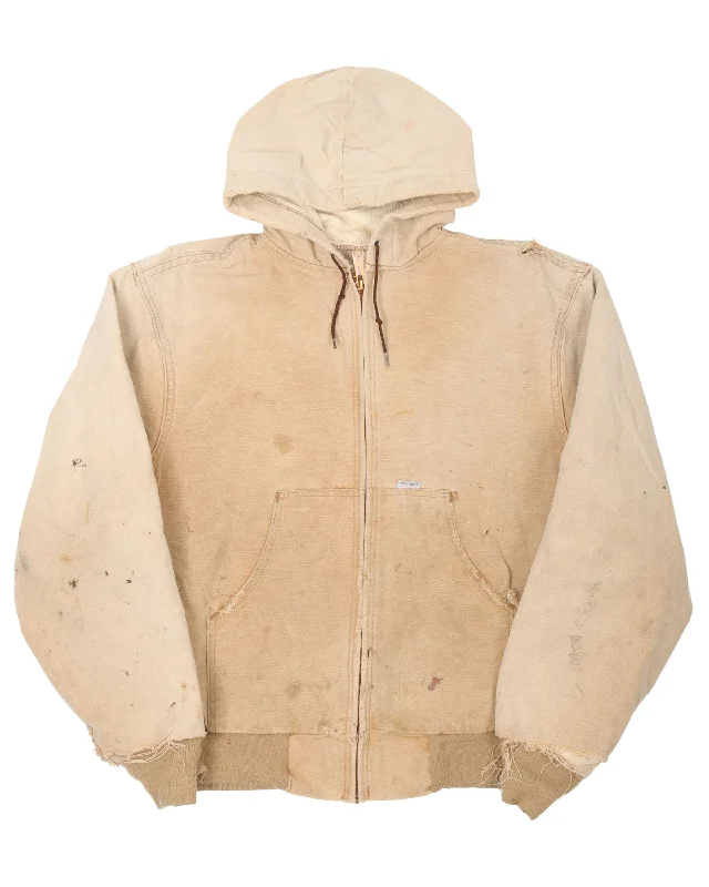 Carhartt Mesh Lined Jacket Zip Front Button Front Snap Front