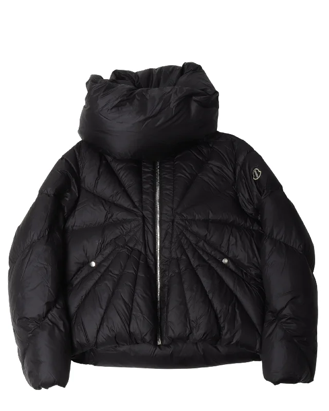 Genius Rick Owens Down Jacket Notch Collar Jacket Peter Pan Collar Jacket Cowl Neck Jacket Genius Rick Owens Down Jacket Notch Collar Jacket Peter Pan Collar Jacket Cowl Neck Jacket