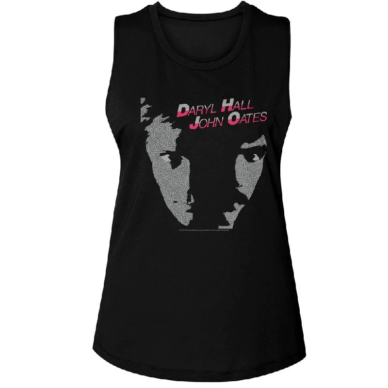 HALL AND OATES Tank, Faces crossback tank top
