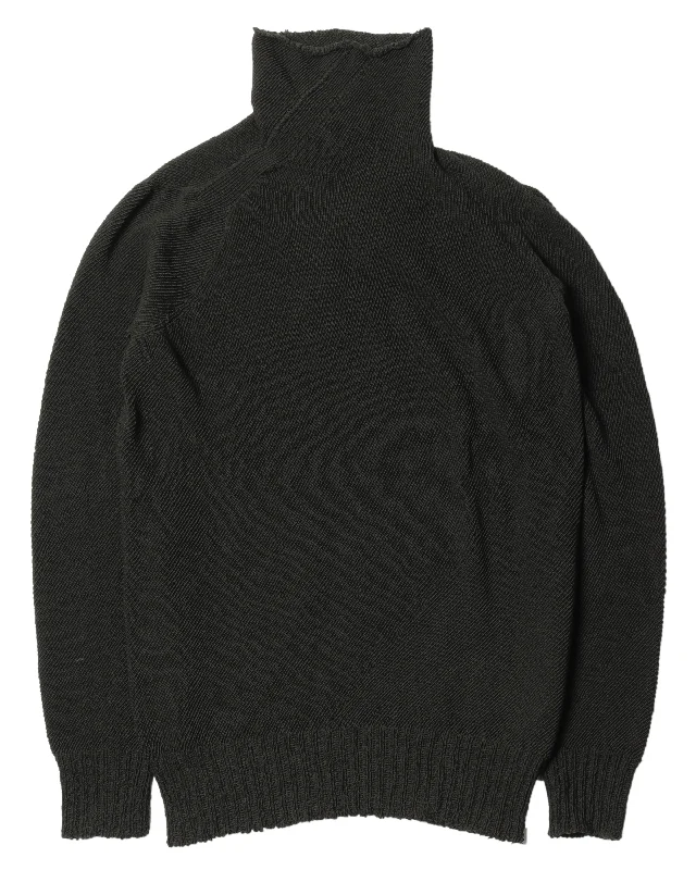 Turtleneck Sweater (KM/2630-IN PENTASIR/11) Zippered Buttoned Snapped