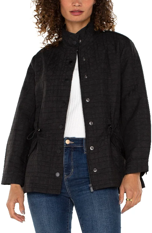 Liverpool Quilted Utility Jacket (Black) Elasticated Jacket Padded Jacket Insulated Jacket Liverpool Quilted Utility Jacket (Black) Elasticated Jacket Padded Jacket Insulated Jacket