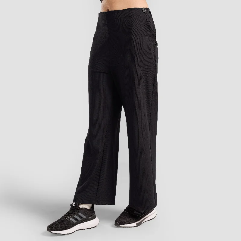 Prism Trouser (Black) Trousers Leisure Comfortable