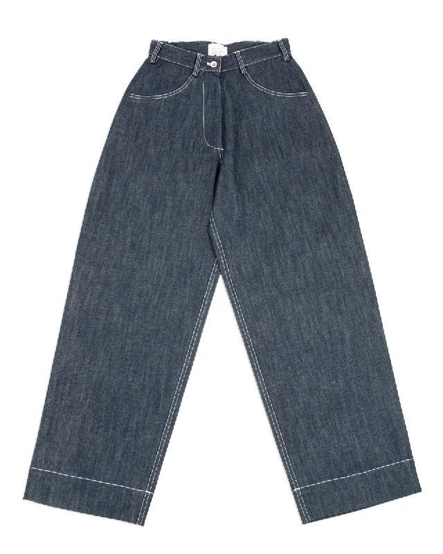 Wendy Trouser - Denim Trousers fashionable chic