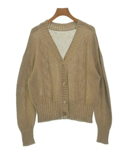 BABYLONE Cardigans Real Fur Shearling Chenille