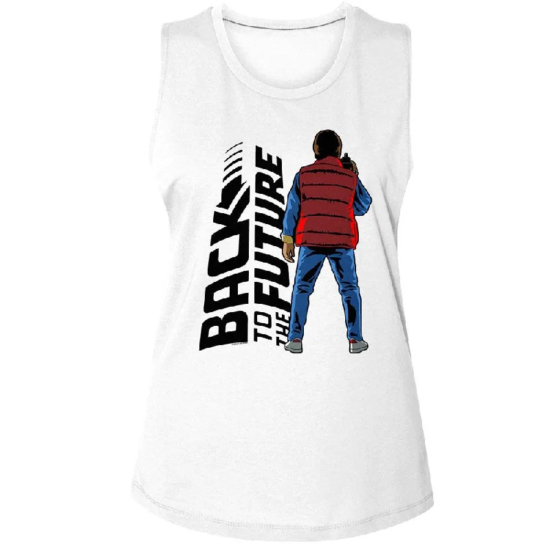 BACK TO THE FUTURE Tank Top, Back To Back vibrant tank top