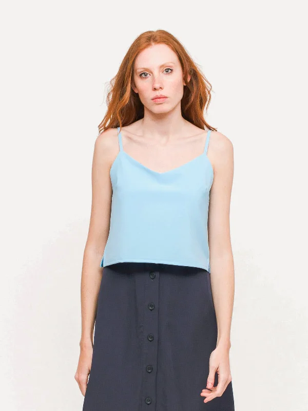 Top Layer Up Tank - Vivid Blue sleep tank top