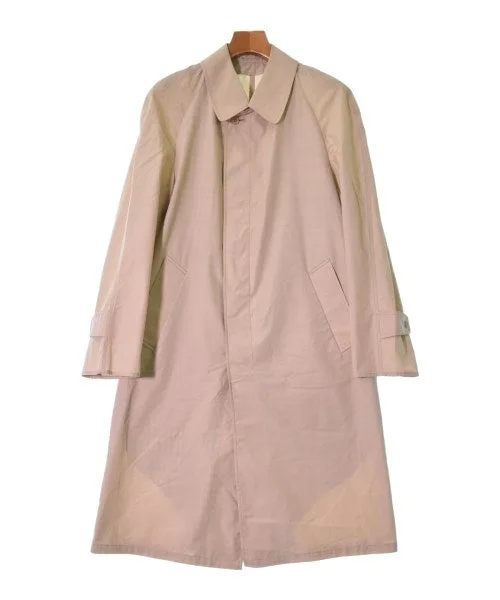 AQUASCUTUM Soutien collar coats Satin Silk Chiffon