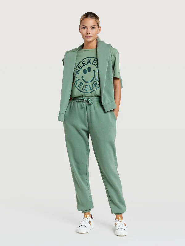 Trousers with branding tape Trousers cozy soft