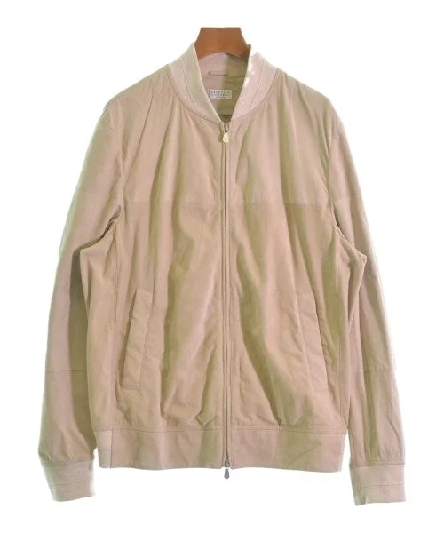 BRUNELLO CUCINELLI Motercycle Jackets Satin Jacket Silk Jacket Chiffon Jacket