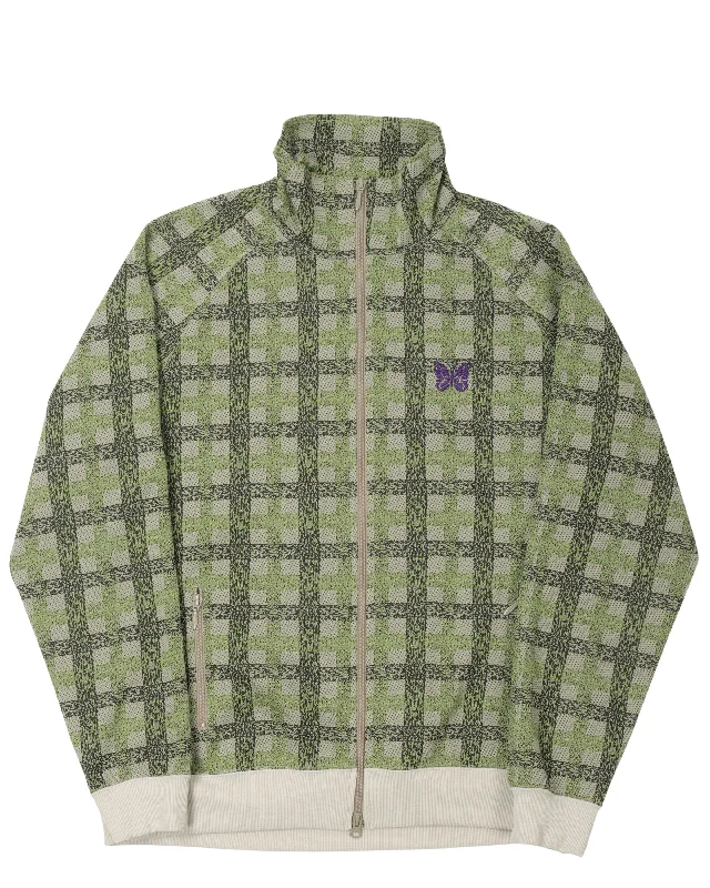 Plaid Track Jacket Fitted Jacket Loose Jacket Oversized Jacket