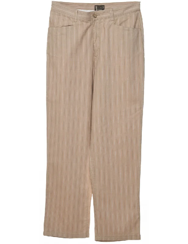 Light Brown Trousers - W30 L31 Trousers Sale Discount
