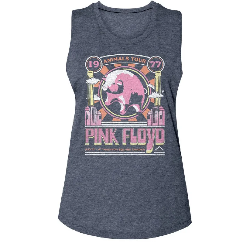 PINK FLOYD Tank Top, Animals Tour 1977 metallic tank top