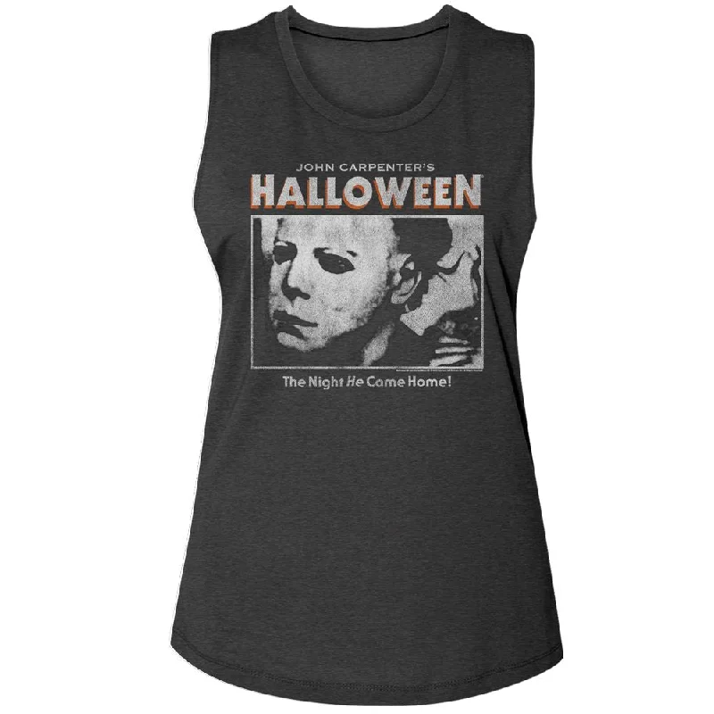HALLOWEEN Tank Top for Ladies, Logo And Photo sequin tank top