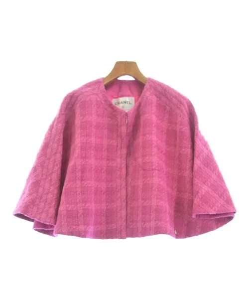 CHANEL Collarless jackets Anorak Shell Jacket Lightweight Jacket