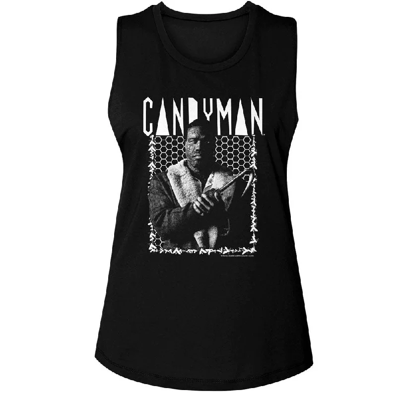 CANDYMAN Tank Top, Bee Border stylish tank top