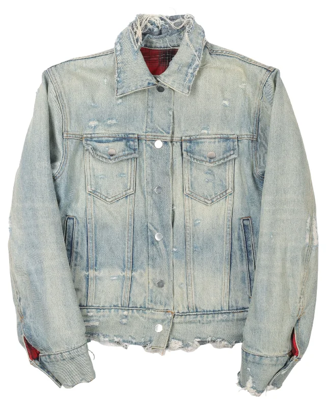 Denim Reversible Jacket Corduroy Jacket Velvet Jacket Brocade Jacket