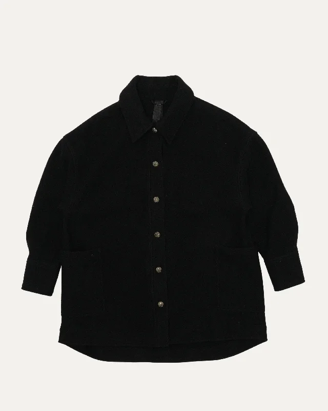 Lola Wool Chore Coat Front Pockets Side Pockets Patch Pockets