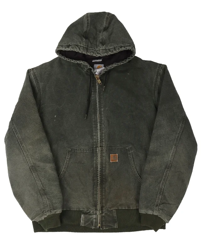 Carhartt Hooded Jacket Rayon Jacket Velvet Jacket Corduroy Jacket
